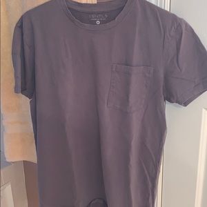 ESNTLS Short Sleeve Grey Pocket Tee